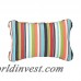 Mozaic Company Corded Colorful Outdoor Sunbrella Lumbar Pillow VQM1828